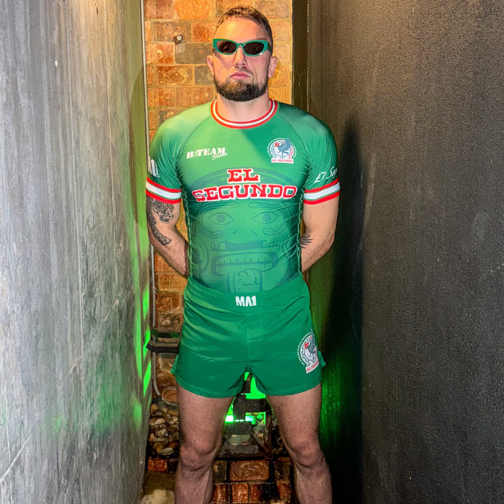 EL SEGUNDO MEXICO RASH GUARD