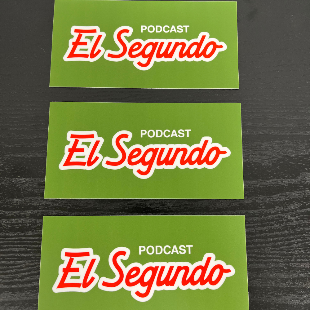EL SEGUNDO STICKER (7.5" X 3.75")