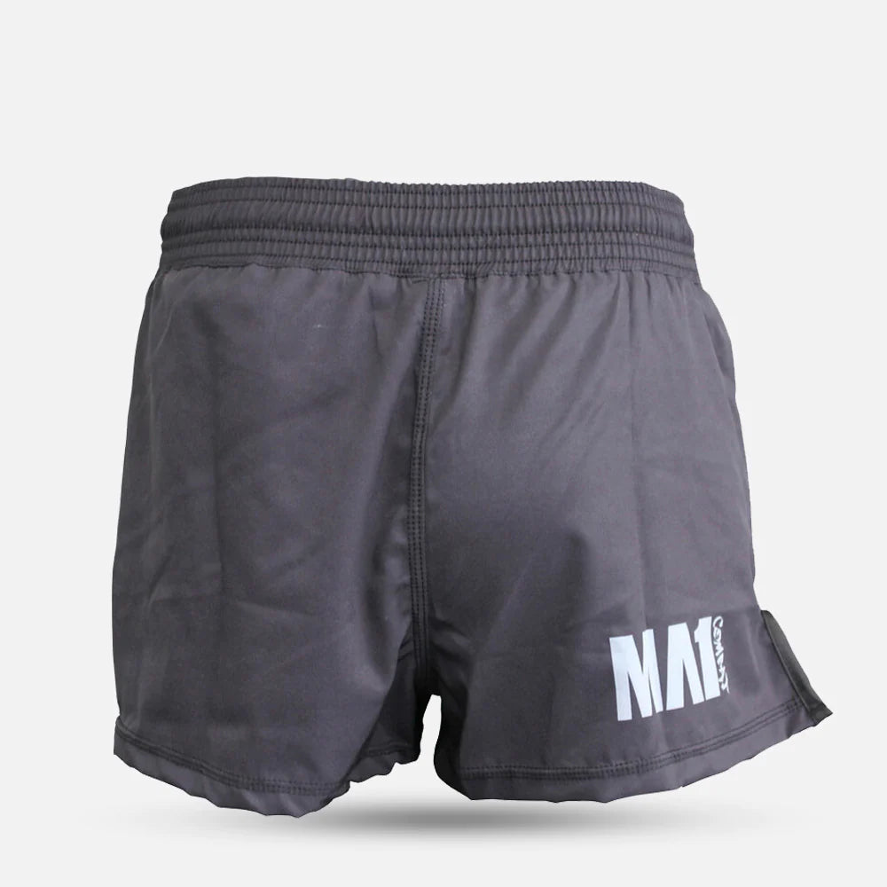 MA1 COMBAT BASIC BLACK HIGH CUT SHORTS