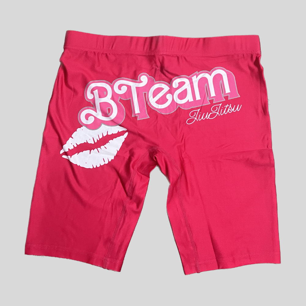 MA1 BTEAM "B PINK" LONG VALE TUDO SHORTS (LIMITED RUN)