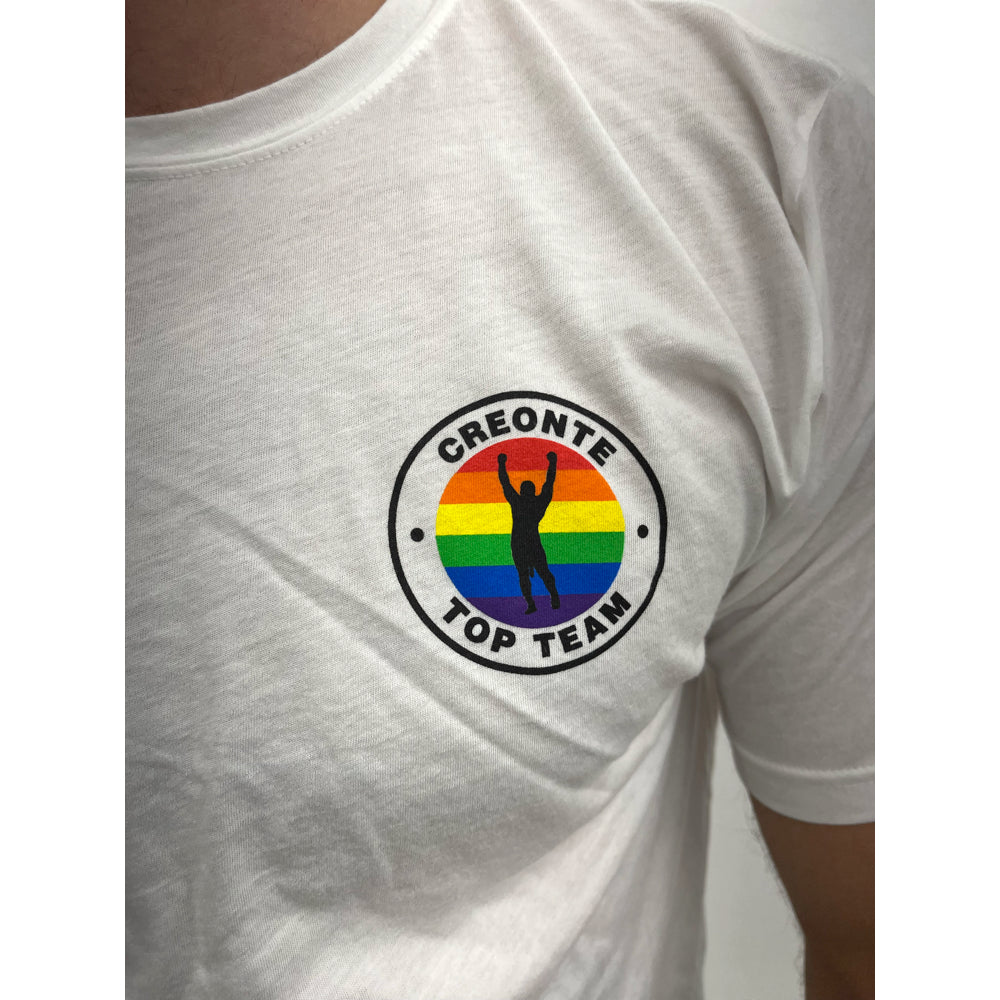 CREONTE TOP TEAM-WHITE T-SHIRT