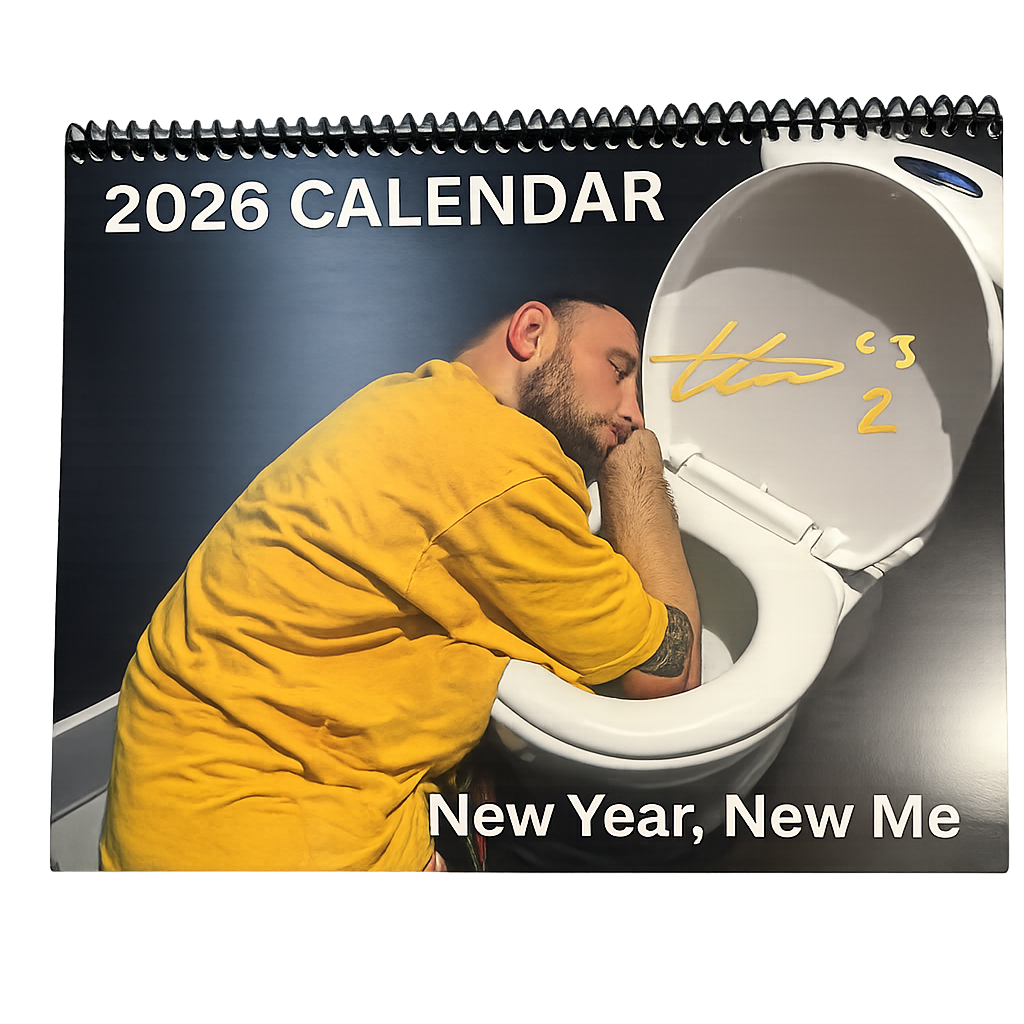 SIGNED OFFICIAL 2026 AUTOGRAPHED CALENDARS (LIMITED EDITION)
