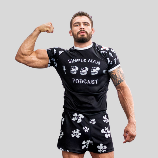 Simple Man Podcast Rash Guard