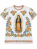 Virgen De Guadalupe Rash guard-White-Mexico Seminar Pickup