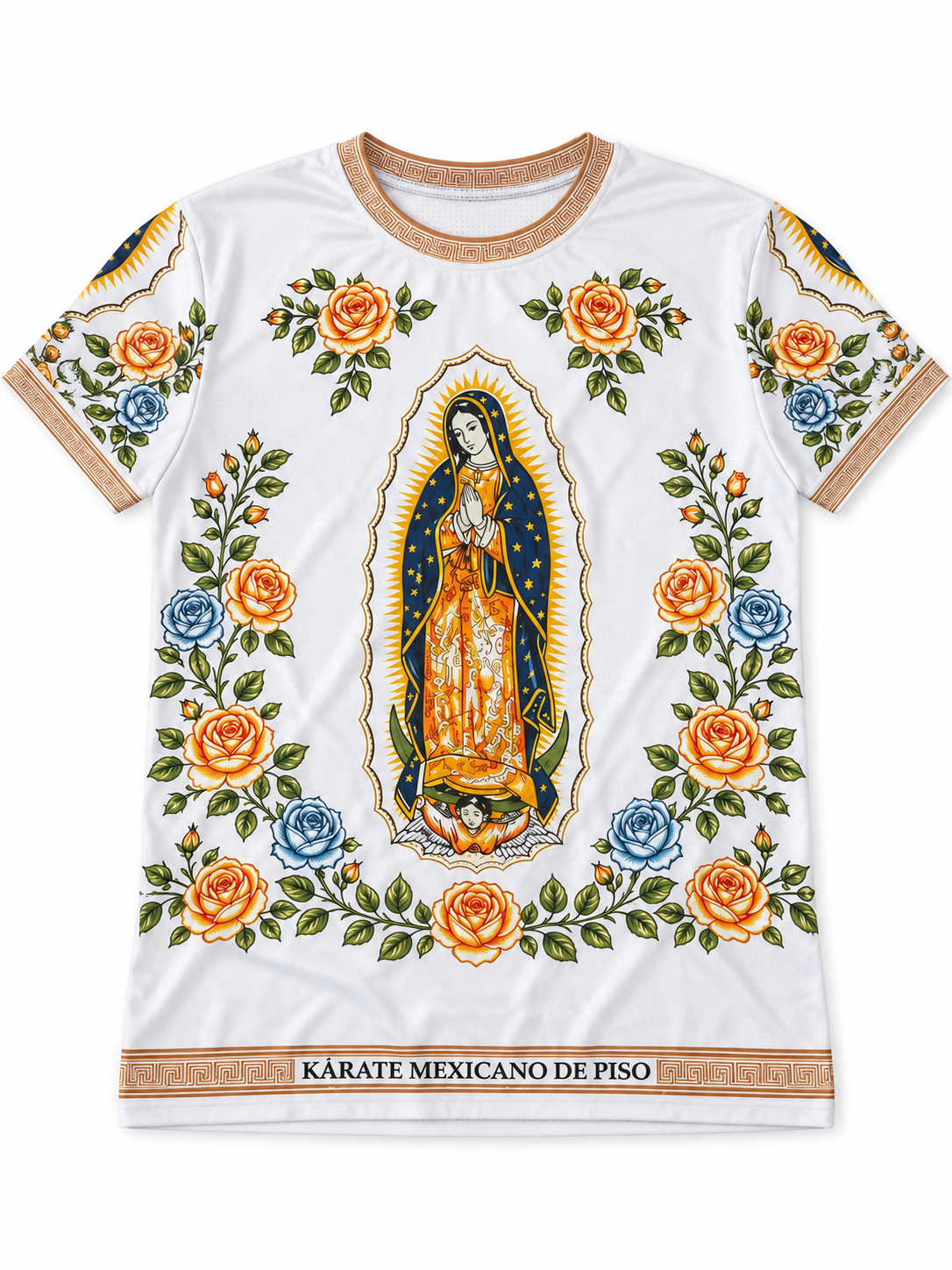 Virgen De Guadalupe Rash guard-White-Mexico Seminar Pickup