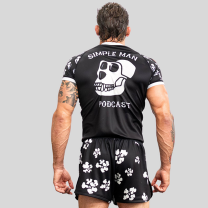 Simple Man Podcast Rash Guard