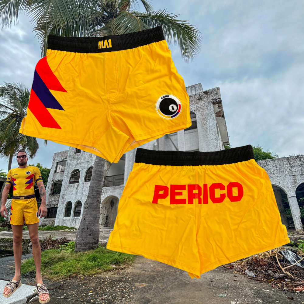 EL SEGUNDO COLOMBIA MMA HIGH CUT SHORTS