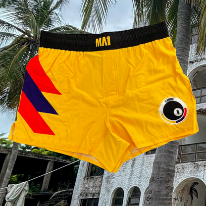 EL SEGUNDO COLOMBIA MMA HIGH CUT SHORTS