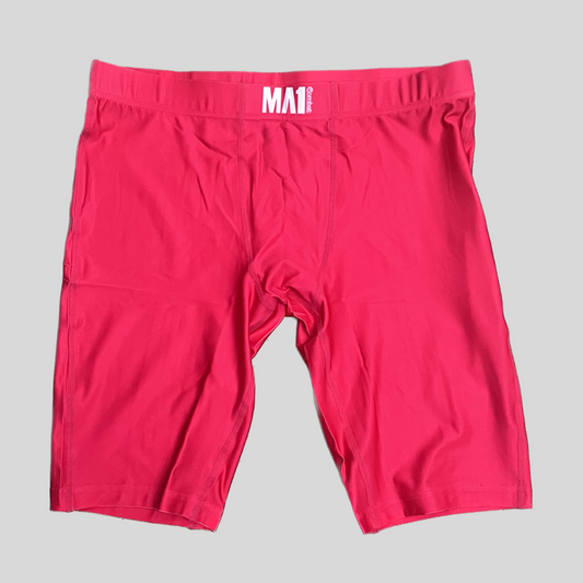 MA1 BTEAM "B PINK" LONG VALE TUDO SHORTS (LIMITED RUN)