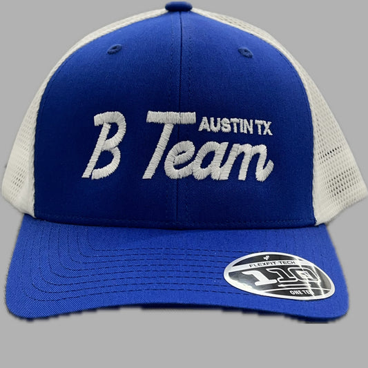 B-TEAM TRUCKER HAT BLUE