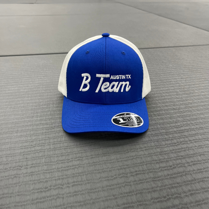 B-TEAM TRUCKER HAT BLUE