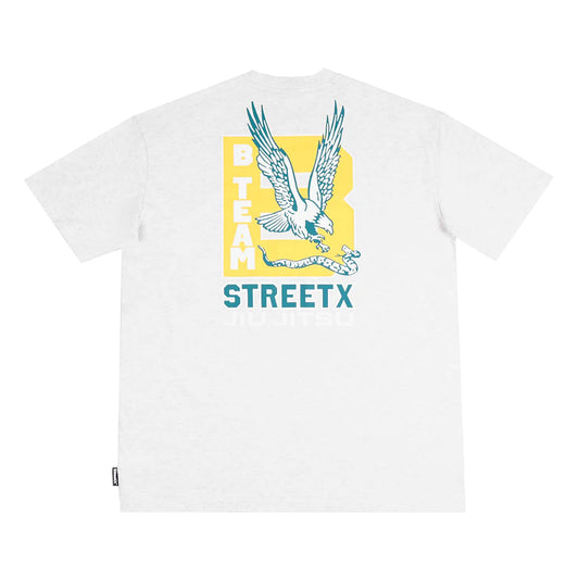 BTEAM STREET X T-SHIRT WHITE MARLE