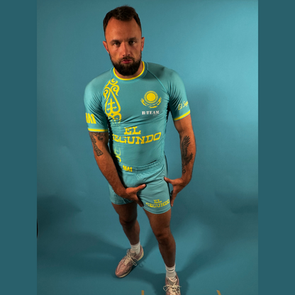 MA1 KAZAKHSTAN SHORT SLEEVE RASH GUARD