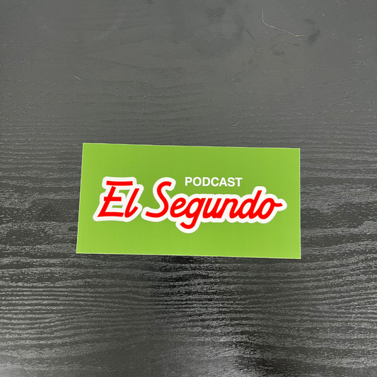 EL SEGUNDO STICKER (7.5" X 3.75")