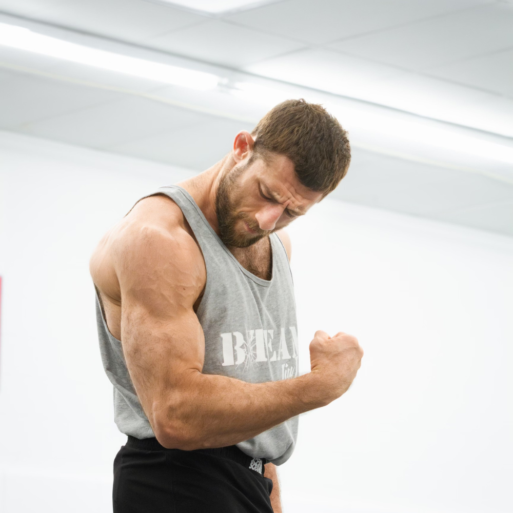 BTEAM JIU JITSU TANK TOP GREY