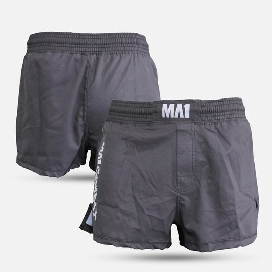 MA1 COMBAT BASIC BLACK HIGH CUT SHORTS