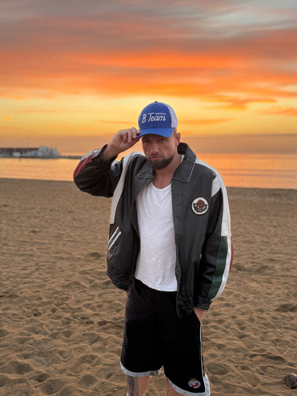 B-TEAM TRUCKER HAT BLUE