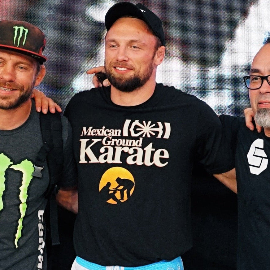 B-TEAM - MEXICAN GROUND KARATE T-SHIRT -BLACK