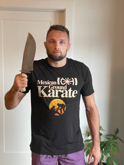 B-TEAM - MEXICAN GROUND KARATE T-SHIRT -BLACK