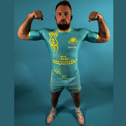 MA1 KAZAKHSTAN SHORT SLEEVE RASH GUARD