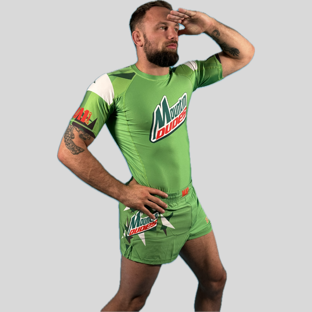 MA1 El Segundo Mountin' Dude High Cut MMA Shorts | BJJ & No-Gi