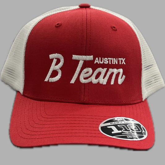 B-TEAM TRUCKER HAT RED