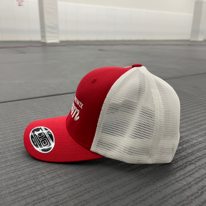 B-TEAM TRUCKER HAT RED