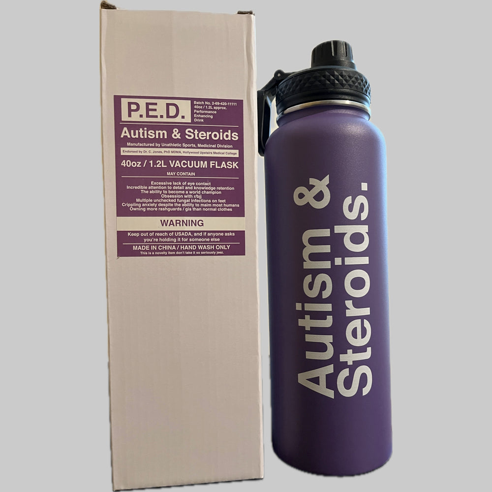 Autism & Steriods. 40oz/1.2L Vacuum Flask