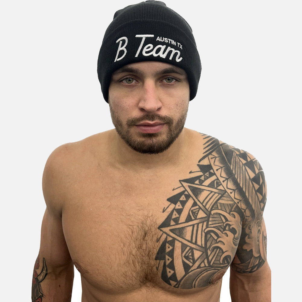 B-TEAM BEANIE BLACK