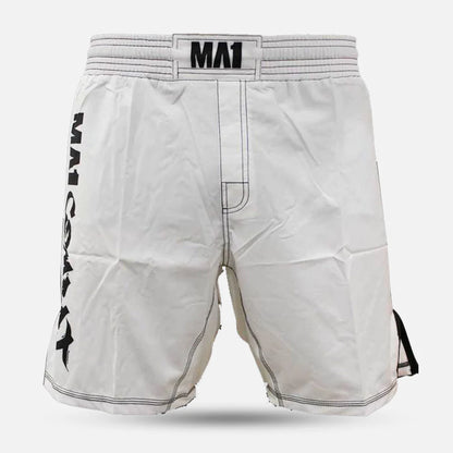 MA1 COMBAT BASIC WHITE MMA SHORTS