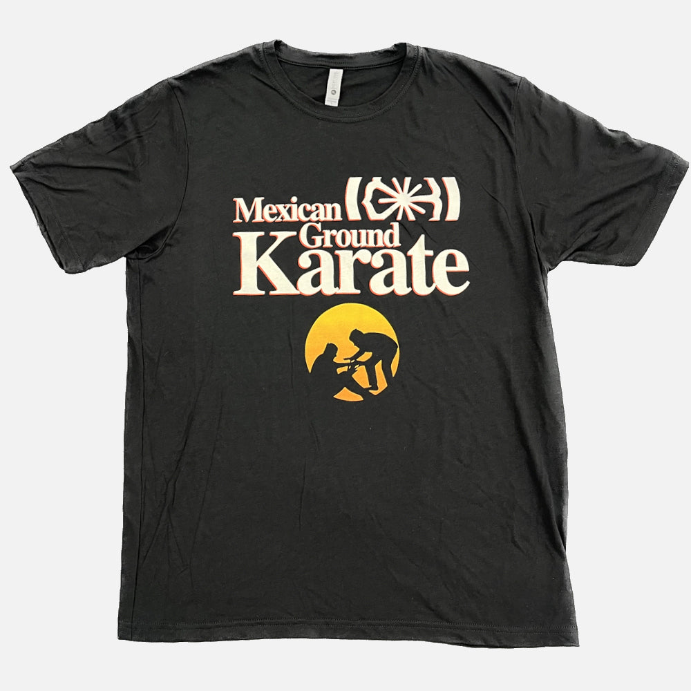 B-TEAM - MEXICAN GROUND KARATE T-SHIRT -BLACK