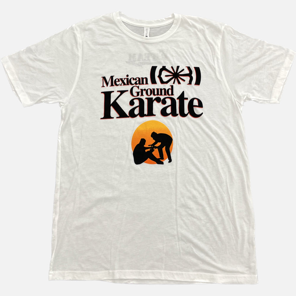 B-TEAM - MEXICAN GROUND KARATE T-SHIRT - WHITE