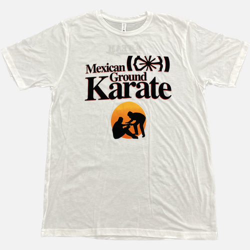B-TEAM - MEXICAN GROUND KARATE T-SHIRT - WHITE