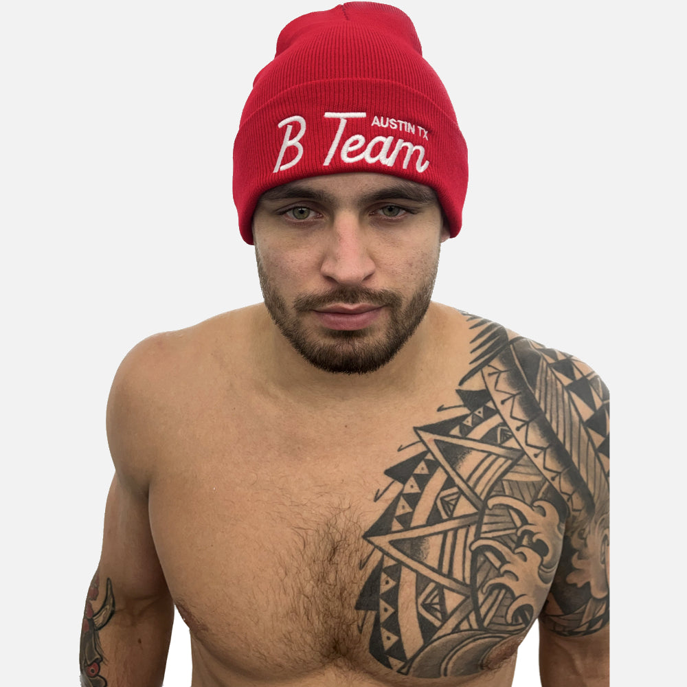 B-TEAM BEANIE RED