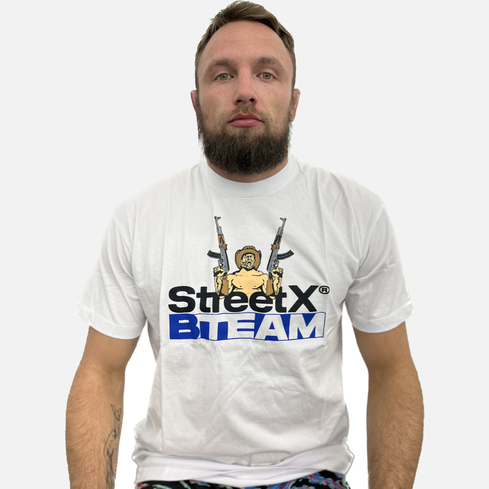 STREET X CRAIG JONES T-SHIRT- WHITE – B Team Jiu Jitsu