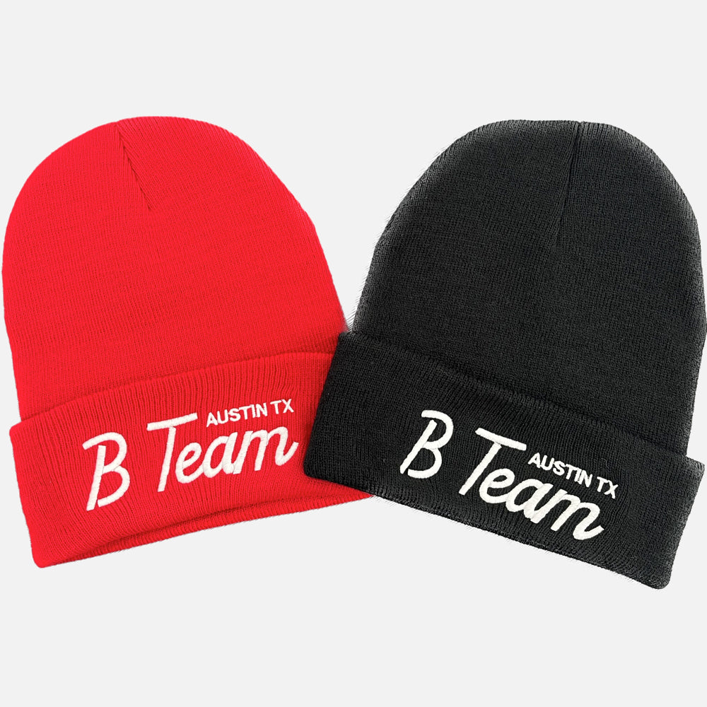 B-TEAM BEANIE BLACK